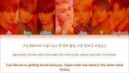 BTS 방탄소년단  Dionysus Color Coded Lyrics EngRomHan가사