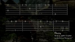 Skyrim Music  Dovahkiin Dragonborn Full Acoustic Guitar Tab