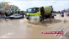 سیل در اصفهان یزد مشهد زنجان قزوین بروجن تفت بابلسر تهران کرج لرستان