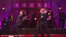 BTS اجرای جدید Boy With Luv BTS در SNL برنامه اما استون