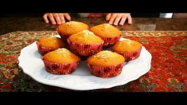 طرز تهیه کیک یزدی Iranian Cupcake Recipe Cake Yazdi