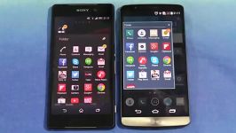Sony xperia z2 .vs LG g3  Opening Apps Speed Comparison