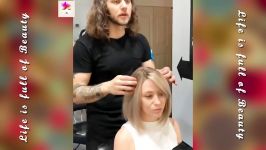 آموزش کوتاه کردن یک مدل موی کوتاه بسیار زیبا