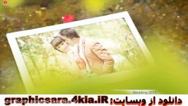 پروژه آماده افترافکت آلبوم عکس رومانتیک در رودخانه عشق ALBUM WEEDDING