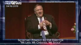 Lying Cheating Stealing Secretary Pompeo Discusses Faith as a CIA Director