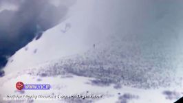 جنجال دیده شدن موجود ناشناخته 2.5 متری آدم نما در کوه های پوشیده برف