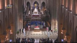 The last choir music in Notre Dame Cathedral