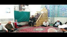مداحی حاج قدرت الله قدرت مسجد جامع شهر فرخی