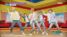 اجرای BTS boy with luv در music core کیفیت 1080