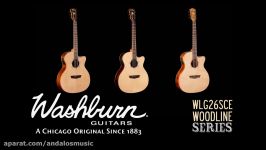 گیتار الکتروآکوستیک برند Washburn مدل WLG26SCE