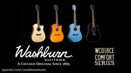 گیتار الکتروآکوستیک برند Washburn مدل WCD18CE