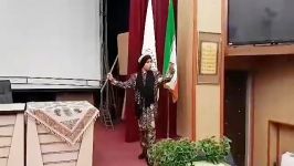 دینا شیری زاده شماره ۹۸ دومین جشنواره نقالی بامداد تهران