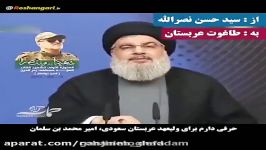 پیام سید حسن نصرالله به بن سلمان او مکه قیام می کند..