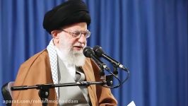 امام خامنه ای هر قدر خودمان اراده کنیم نفت را صادر میکنیم.