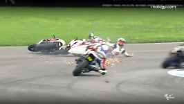 کالکشن کرش های 2014 MotoGP Indianapolis