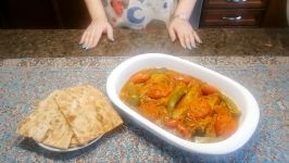 طرز تهیه خوراک گوجه بادمجان