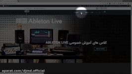 DJMD.ir  آموزش نصب ایبلتون لایو Ableton Live