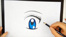 Drawing a Manga Eye Speed Drawing anime