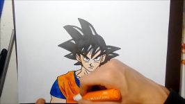 How to Draw Goku from Dragon Ball Z character