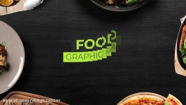 دانلود پروژه پریمیر اجزای ویدیویی غذا Food Graphic Pack