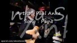 اهنگ خیلی زیبا احساسی برای قدردانی پدر paul anka