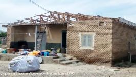 بازسازی مناطق سیل زده روستای چن سویلی شهرستان آق قلا