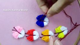 Hand Embroidery Amazing Trick Easy Butterfly Embroidery Trick Sewing Hack
