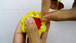 Hand Embroidery Amazing Trick Easy Flower Embroidery Trick with Finger