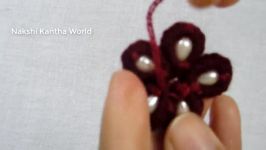Hand Embroidery Amazing Trick Easy Woolen Flower Making Trick with Pen