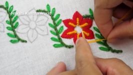 Hand Embroidery Amazing Border Line Embroidery Nakshi Kantha Border Design