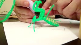 Praying Mantis Drawing With 3D PEN Video for Kids