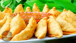 سمبوسه سبزیجات ، مناسب رمضان مبارک Ramadan Iftar VEGAN Vegetable Samosa