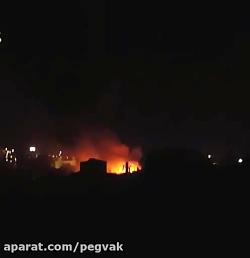 آتش سوزی چهارشنبه شب در بازار تبریز