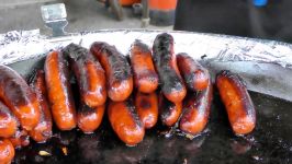 آشپزی خیابانی پارت 8 Chorizo Sausages From Spain Cooked and Tasted in .