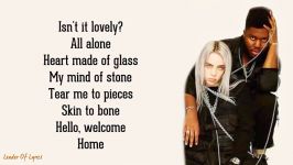 Billie Eilish  LOVELY Lyrics ft. Khalid