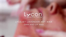 Chin Waxing With LYCOJET Lavender  LYCON Cosmetics