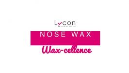 آرایش Nose Wax with Wax cellence  LYCON Cosmetics