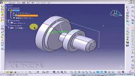 آموزش قابلیت تراشکاری کتیا Catia Lathe Machining