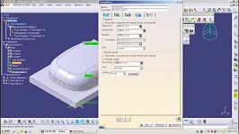 آموزش ماشینکاری 3 محور کتیا Catia Surface Machining