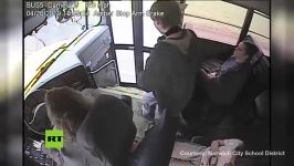 راننده اتوبوس موجب نجات دانش آموز مرگ ناگهانی میشود