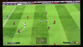 بازی ایتالیا اسپانیا در PES2015 پارت 1