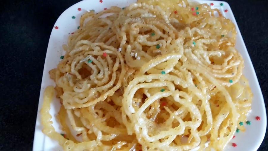 سه شیرینی افغانی ، جلبی ، سیمیان ، گوش فیل Afghan Jalebi  Gosh e Fil  Semeyan