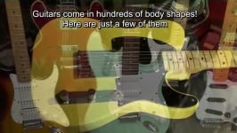 Anatomy Of The Electric Guitar Pictorial Tutorial Lesson EricBlackmonMusicHD