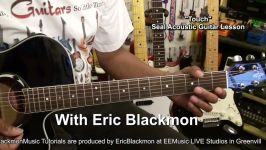 TOUCH For DUMMIES Seal Guitar Lesson EASY 2 Chord Song EricBlackmonMusicHD