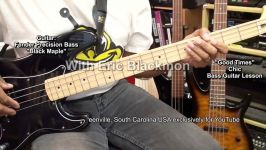 How To Play GOOD TIMES Chic On Bass Guitar Berna