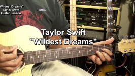 How To Play WILDEST DREAMS Taylor Swift EASY On Guitar