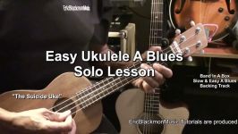 How To Play Blues Solo On Ukulele In A Lesson #6 Tutorial ErD