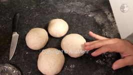 آموزش درست کردن نان پیتا How To Make Pita Bread