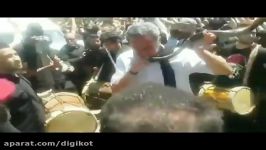 همخوانی دردناک مردم آهنگ بهنام صفوی در مراسم خاکسپاری