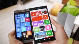 HTC One M8 for Windows vs Nokia Lumia 1520 first look